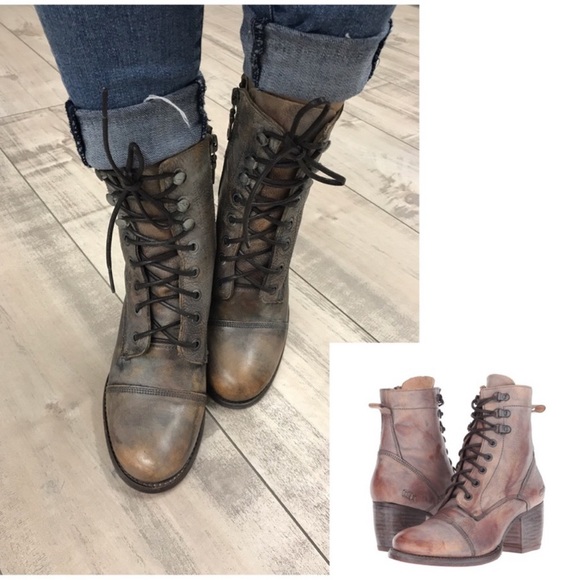 Bed Stu Shoes - Bed Stu Judgement Teak Taupe Boots